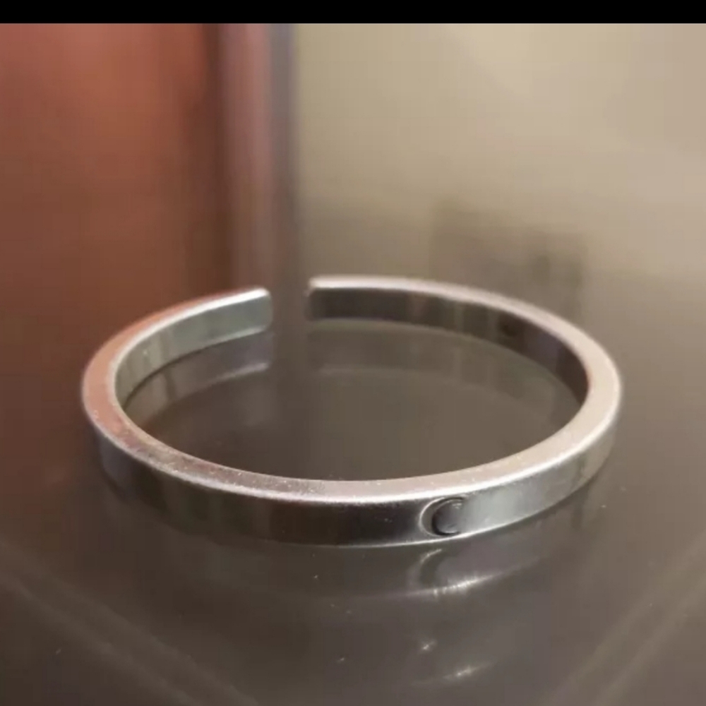 NEW Heavy 925 Sterling Silver Engraved Moon Bracelet - Picture 6 of 11